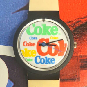 Vintage Coca-Cola Watch 30MM new old stock with the original case & new battery